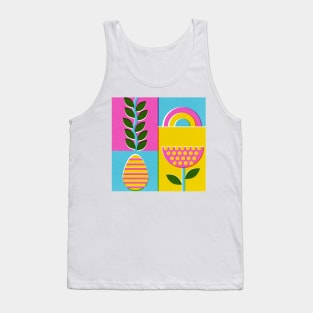 cute easter egg pattern Tank Top